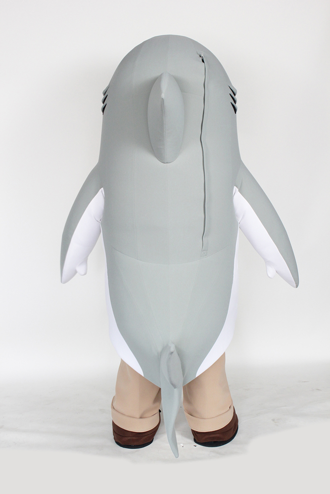 Grey Shark Mascot for Fifth Third Bank by Costume Specialists