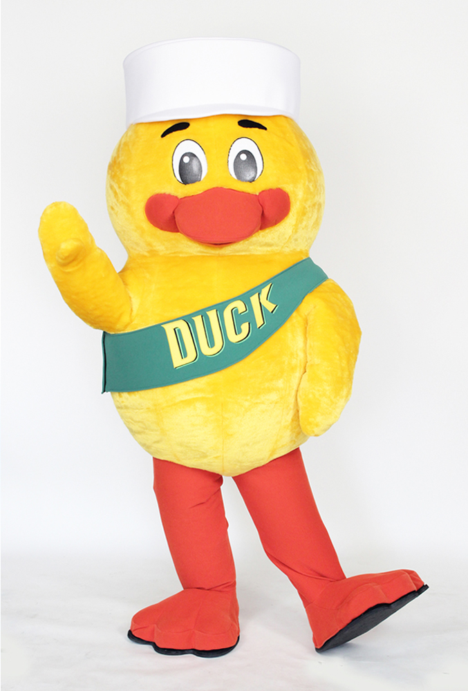 Yellow Duck Mascot for Duck Tape by Costume Specialists