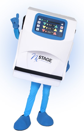 Custom Mascot of Versi Dialysis Machine