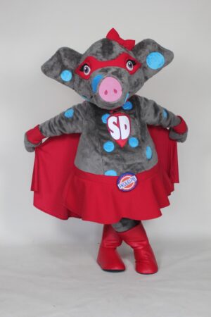 Super Daisy Custom Mascot