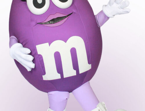 M&M’s Purple-M Character