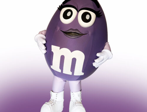 M&M’s Purple-M Character