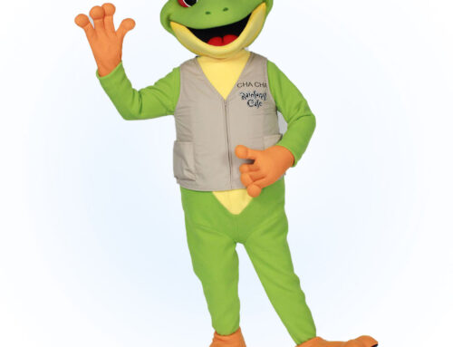 Cha Cha Tree Frog – Rainforest Cafe Mascot